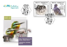 TURCIA 2021 EUROPA CEPT FAUNA PROTEJATA PASARI FOCI foto