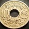 Moneda istorica 10 CENTIMES - FRANTA, anul 1918 * cod 1678