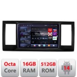 Navigatie VW Caravelle 2015- Edotec Kit-CARAVELLE 8 core QLED 2K 16+512 360 Android Waze USB Navigatie Internet Youtube Radio CarStore Technology