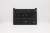 Carcasa superioara cu tastatura palmrest Laptop, Lenovo, Thinkpad E14 Type 20RA, 20RB, 5M10V17005, AP103000200, iluminata, layout US