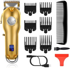 Ma?ina de tuns Kei pentru barba?i pentru tuns Trimmer profesional fara fir pentru barba?i Afi?aj LEDMa?ina de tuns Kei pentru barba?i pentru tuns Trim foto