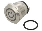 Comutator Anti-Vandalism Verde 20A 220VAC