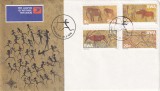 FILATELIE TEMATICA - PLIC AFRICA DE SUD TEMATICA FAUNA AIRMIL, Stampilat