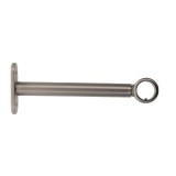 Cumpara ieftin Set Consolă Galerie Simplă Inchisa Fi20/15 Cm &ndash; Argintiu Mat Compoziție Fier Forjat