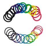Set de Elastice Par Colorate pentru Copii &ndash; Subtiri &amp; Groase, CMCLASS