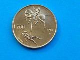 200 Lire 1983 San Marino-UNC-RAR