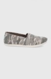 Toms Espadrile Alpargata culoarea gri