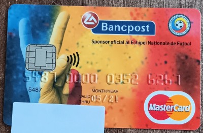B12 104 - Card bancar foarte vechi - piesa de colectie foto