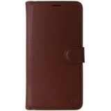 Husa tip carte cu stand Techsuit, aspect piele maro, pentru Samsung Galaxy A57 5G