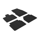 Set covorase auto din cauciuc BMW I3 Hatchback 09.2013- (Electric), Negru, Gledring, 4 buc. AutoDrive ProParts