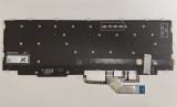 Tastatura Laptop Gaming, Dell, G7 17 7700, P46E, P46E001, P89CJ, 0P89CJ, iluminata, RGB, neagra, layout UK