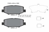 Set placute frana TEXTAR 2460201