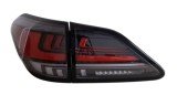 Set lampi spate, stopuri Lexus Rx 04.2009-04.2012, Rx 04.2012-12.2015, spate, stanga+dreapta, indicator dinamic; cu animatii; LED; fumuriu; Tuning;