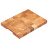 VidaXL Placă de tocat, 40 x 30 x 3,8 cm, lemn masiv de acacia
