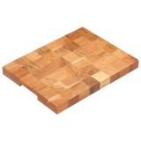 VidaXL Placă de tocat, 40 x 30 x 3,8 cm, lemn masiv de acacia