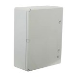 Cutie distributie IP65 din ABS gri, usa mata, placa metalica, 400x500x175 mm PP3003