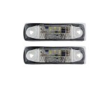 Set lampa numar VOLKSWAGEN SHARAN (7M), 04.2000-04.2010, Seat ALHAMBRA (7V8/7V9), 02.2001-06.2010, Stanga=Dreapta, LED; tuning;