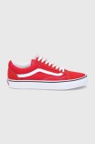 Vans teniși Ua Old Skool culoarea roșu VN0A4BV5JV61-RED