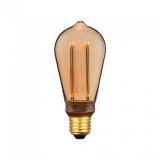 Cumpara ieftin Bec LED E27 4W cu filament ST64,1800K model Edison