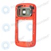 Husa Mijloc Nokia 808 PureView Rosie Originala Cadru Central Carcasa