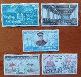 MONACO-1960-''MUZEUL -MARIN'' LOT 5V.MNH.Nestampilat-vezi-Scan