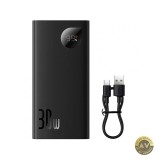 Baterie Externa Baseus Adaman2 10000mAh 30W QC + PD 1 x USB-C - 2 x USB-A Neagra PPAD040101