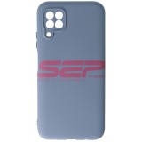 Husa Silicon Carbon Huawei P40 Lite, Gri Inchis, High Copy