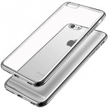 Cumpara ieftin Husa MyStyle TPU Electroplating Silver pentru Apple iPhone 6 Plus / Apple iPhone 6S Plus