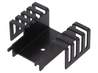 Radiator Extrudat Negru TO218 TO247 46.2mm x 51mm foto