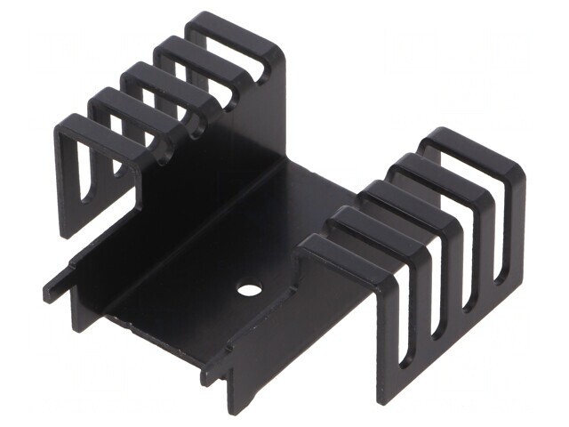 Radiator Extrudat Negru TO218 TO247 46.2mm x 51mm