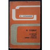 D. Vatamaniuc - G. Coșbuc - o privire asupra operei literare