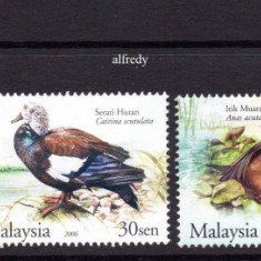 Malaysia 2006, Fauna, Pasari, serie neuzata, MNH