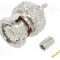 Conector BNC, 50&Omega;, tata, aurit, AMPHENOL - 112516