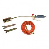Set arzator cu clapeta, parlitor porc, putere 28 kw, duza 50 mm, brat 25 cm, furtun 2 metri, Proline, 60050