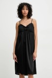 Answear Lab camasa de noapte femei, culoarea negru, dantela