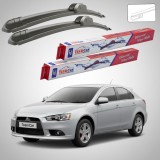 Cumpara ieftin Ștergătoare Mitsubishi Lancer Sportback (CX) 2008+ | Set Față Flat &ndash; TeamCar&reg;