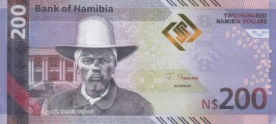 Bancnota Namibia 200 Dolari 2025 - PNew UNC ( vezi descriere ) foto