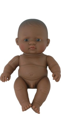 Papusa baietel sudamerican 21 cm - miniland foto