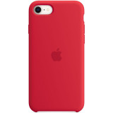 Husa de protectie Apple Silicone Case pentru iPhone SE 3, (PRODUCT)RED