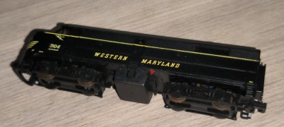 locomotiva scara N 9 mm - western maryland 304 foto