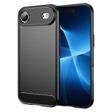 Husa iPhone 17 Air Asteroid GSM Carbon Silicone, negru