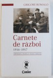 CARNETE DE RAZBOI , 1916 - 1917 de GRIGORE ROMALO , 2017