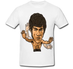 Tricou &amp;quot; Bruce Lee animated &amp;quot; foto