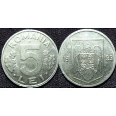 Romania 1993 - 5 lei, circulata