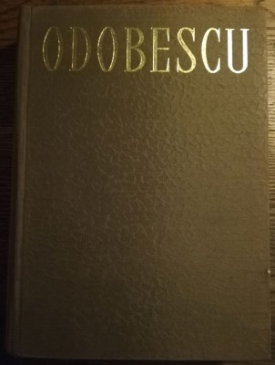 Alexandru Odobescu - Opere vol. II foto
