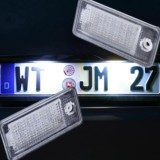 Cumpara ieftin Set 2x Lampi numar LED pentru Audi A3, A4, A6, A5, A8, Q7, RS4, RS6, S6