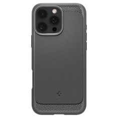 Husa Spigen Rugged Armor IPhone 16 Pro magsafe gri foto
