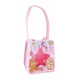 Gentuta Craciun textil multicolor YN 11x8x26 cm