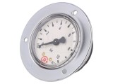 Manometru PNEUMAT 306/50, 0-10 bar, 50mm, Carcasa Metal, Conector G1/4, Clasa 1.6, Lichide Neagresive, Gaze Inerte