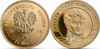 Polonia 2013 - 2 zloty Jozef Poniatowski UNC foto